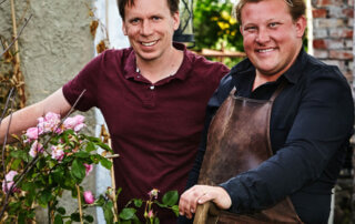 Stora planteringsveckan Karl Fredrik och Petter